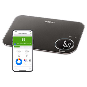 Chytrá kuchyňská váha